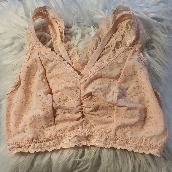 Cacique Other - NWOT Beautuful Pink Lace Bralette By Cacique